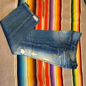 Buckle Black straight leg jeans